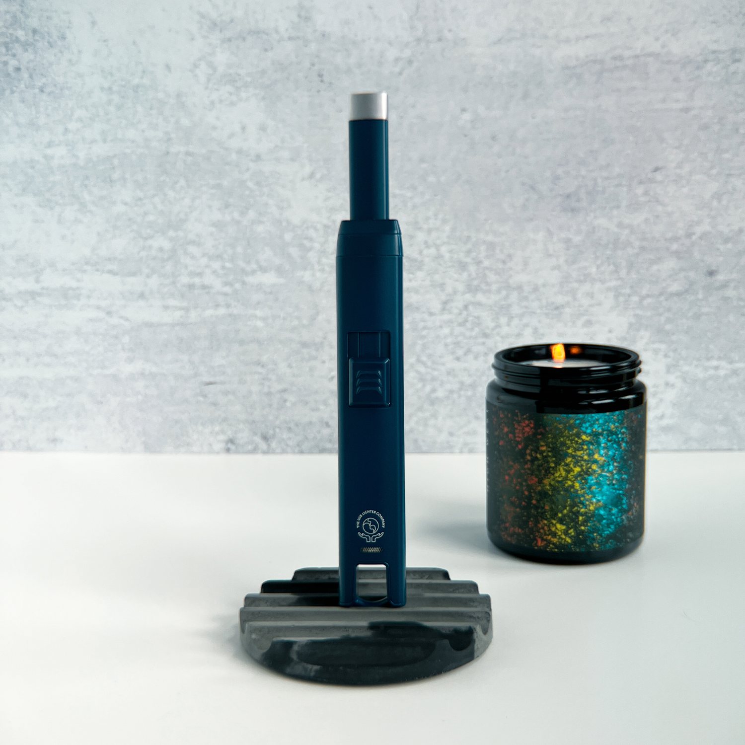 THE ARC Electric Candle Lighter Matte Blue rechargeable & eco-friendly