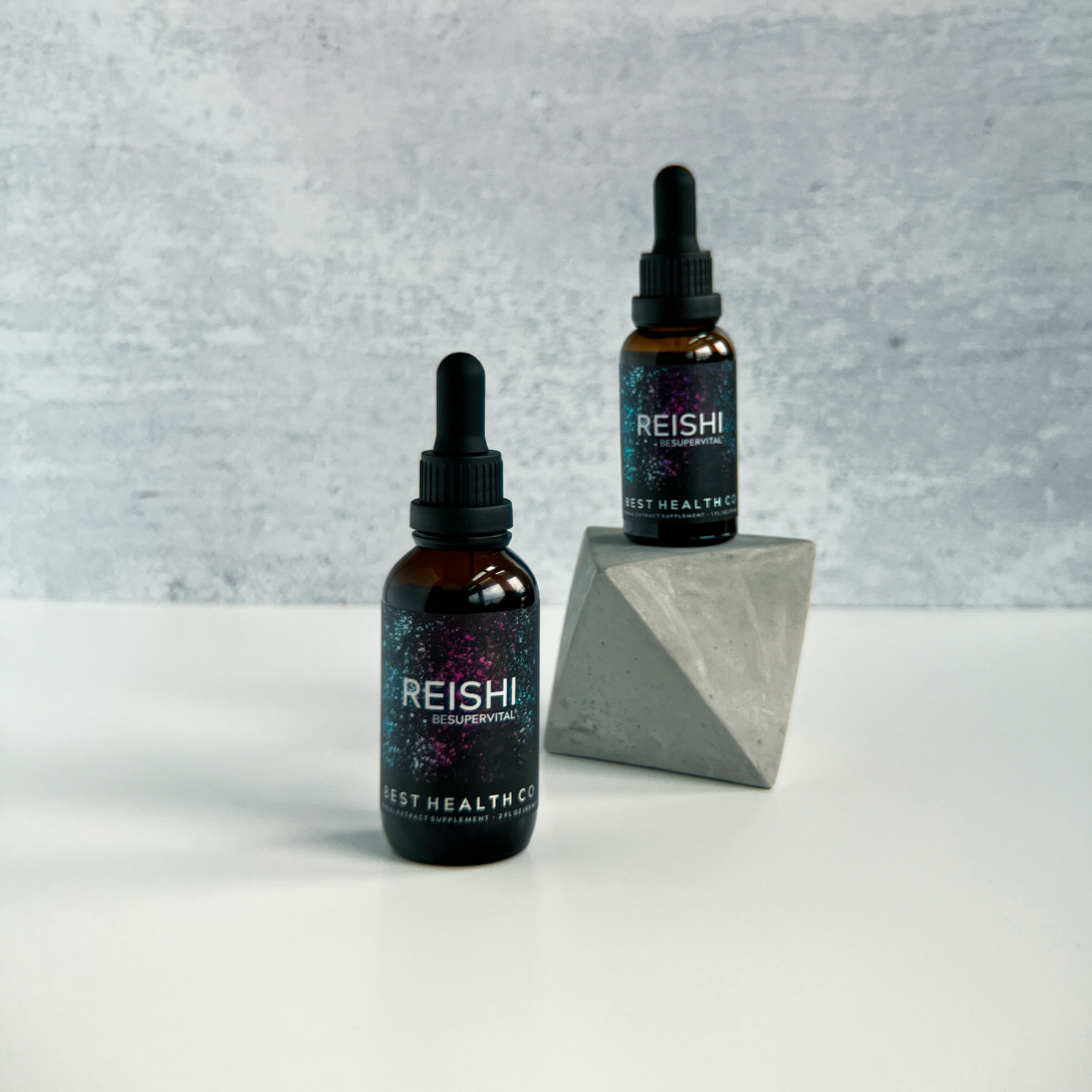 REISHI both 2 oz (60mL) and 1oz (30mL) sizes from Best Health Co.