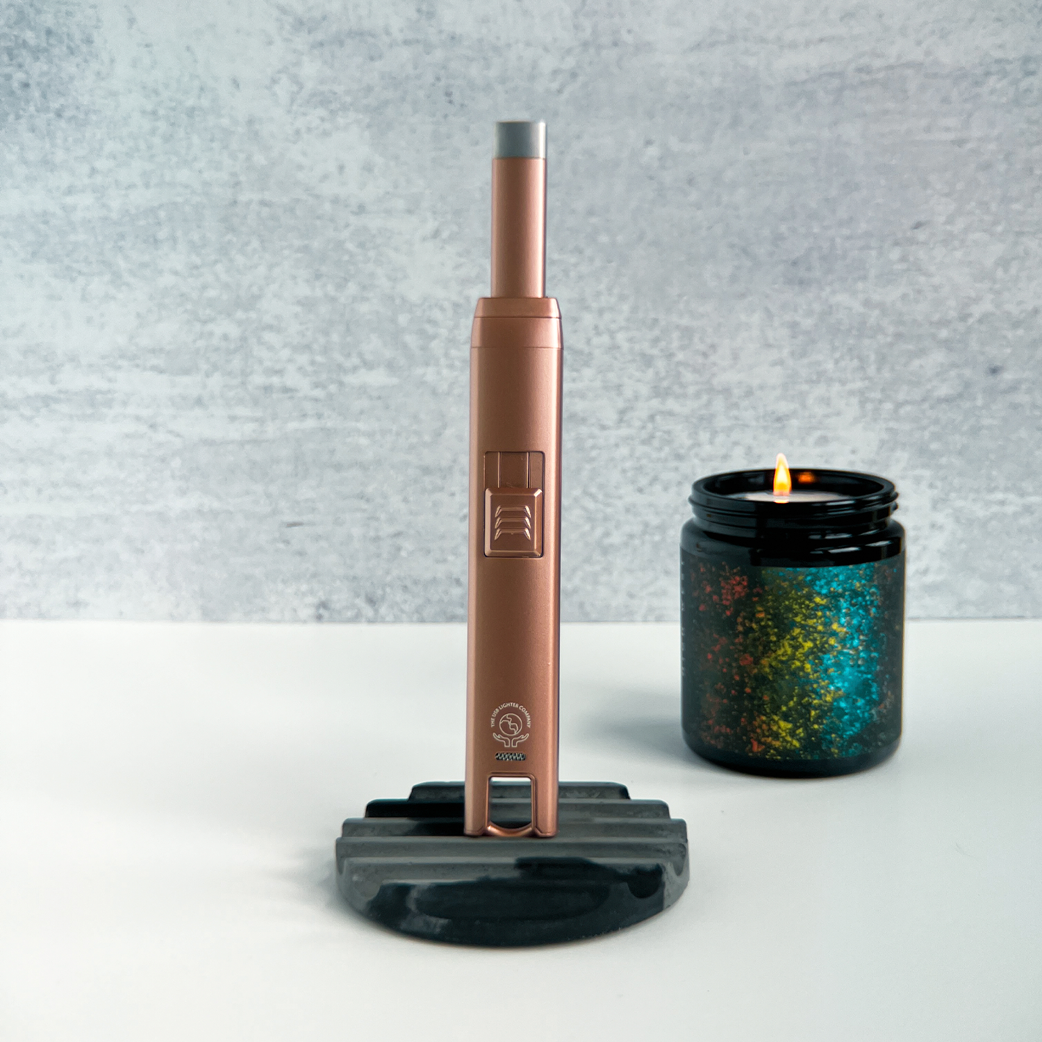 THE ARC Electric Candle Lighter Rose Gold rechargeable & eco-friendly